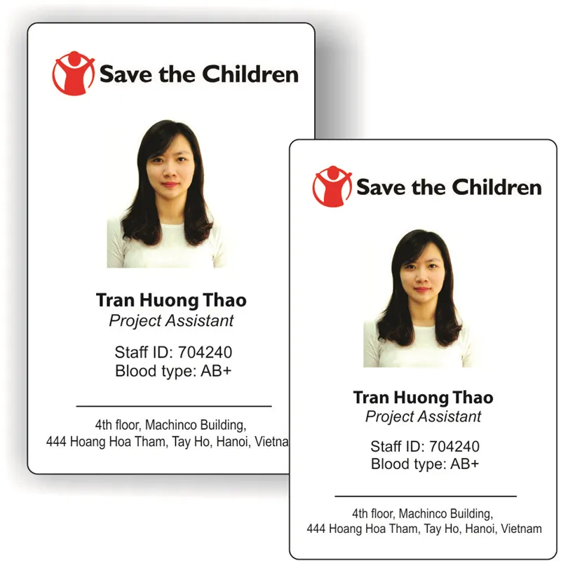 "Ngắm Nhìn" Những Mẫu Thẻ Nhân Viên Đẹp - Sang Trọng & Chuyên Nghiệp! Mau the nhan vien dep30