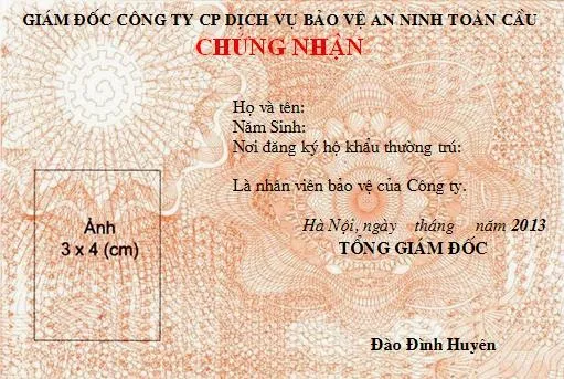 "Ngắm Nhìn" Những Mẫu Thẻ Nhân Viên Đẹp - Sang Trọng & Chuyên Nghiệp! Mau the nhan vien dep32