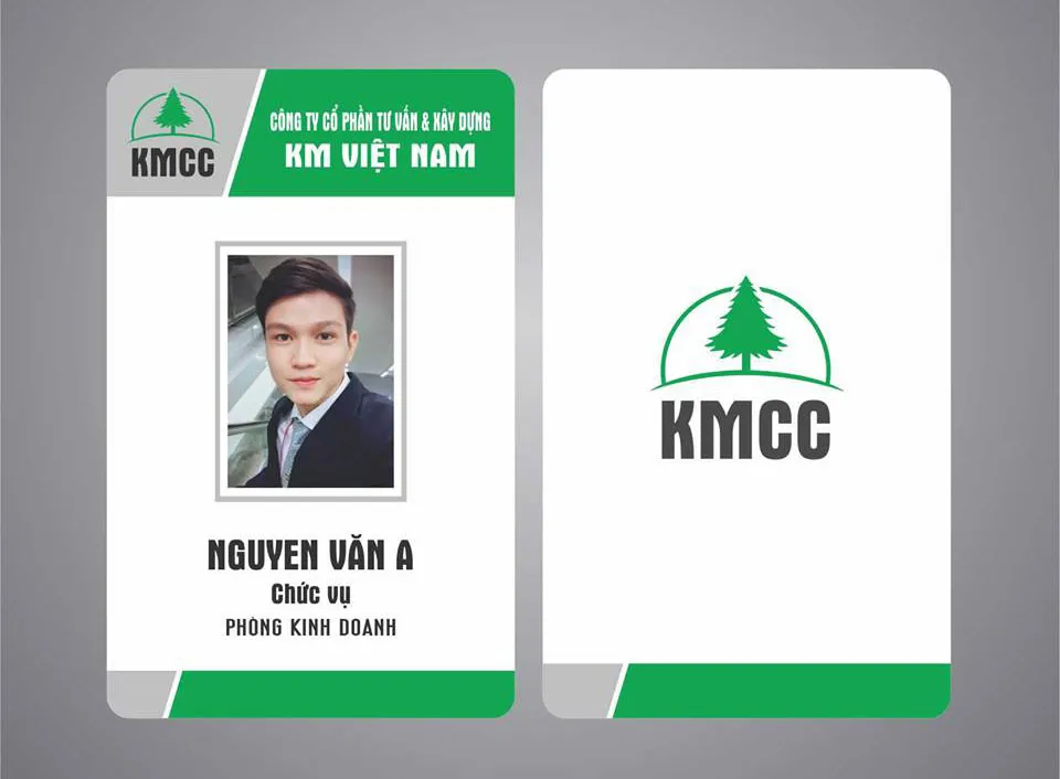 "Ngắm Nhìn" Những Mẫu Thẻ Nhân Viên Đẹp - Sang Trọng & Chuyên Nghiệp! Mau the nhan vien dep40