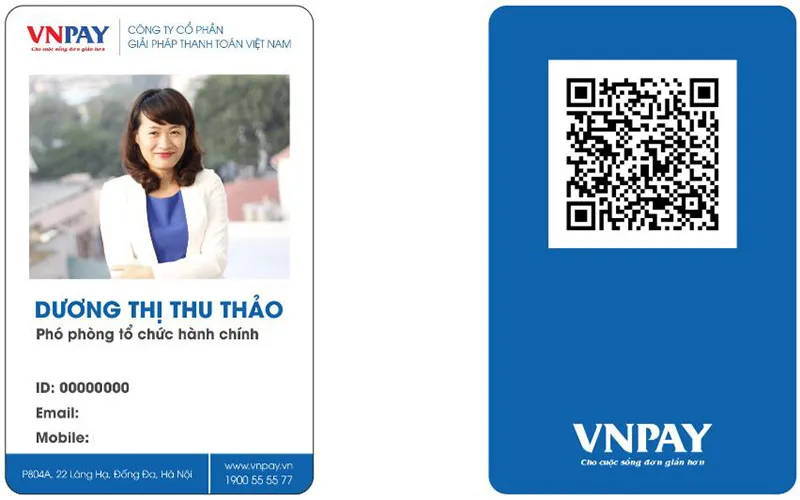 "Ngắm Nhìn" Những Mẫu Thẻ Nhân Viên Đẹp - Sang Trọng & Chuyên Nghiệp! Mau the nhan vien dep44
