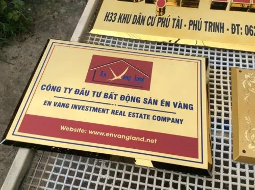 Bảng tên công ty Bảng tên công ty chữ nổi mang đến chiều sâu và sự nổi bật cho biển hiệu của doanh nghiệp