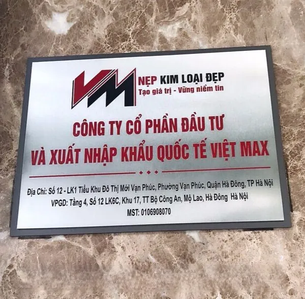 Top 20+ Mẫu Bảng Hiệu Công Ty Đẹp Cho Mọi Ngành Nghề (2025) Mẫu Bảng Hiệu Công Ty Đẹp