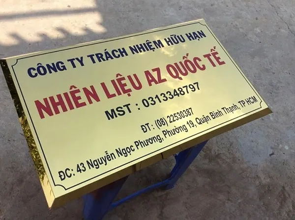 Top 20+ Mẫu Bảng Hiệu Công Ty Đẹp Cho Mọi Ngành Nghề (2025) Mẫu Bảng Hiệu Công Ty Đẹp