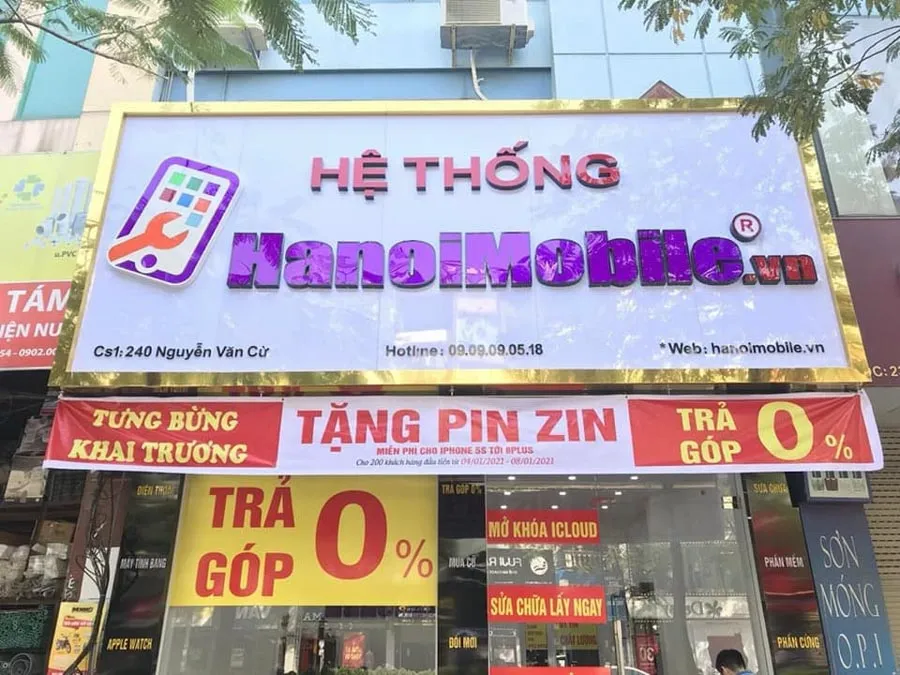 15+ Mẫu Biển Quảng Cáo Điện Thoại Cho Cửa Hàng Nhỏ - Đẹp & Tiết Kiệm 2025 Mau Bien Quang Cao Dien Thoai Cho Cua Hang Nho03
