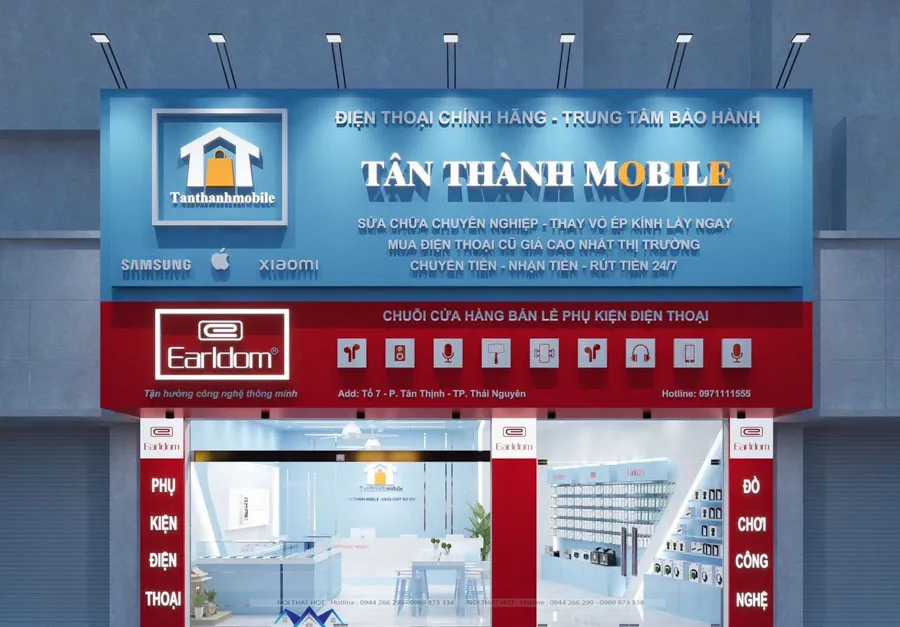 15+ Mẫu Biển Quảng Cáo Điện Thoại Cho Cửa Hàng Nhỏ - Đẹp & Tiết Kiệm 2025 Mau Bien Quang Cao Dien Thoai Cho Cua Hang Nho06