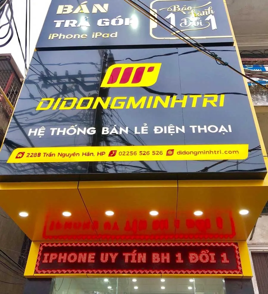 15+ Mẫu Biển Quảng Cáo Điện Thoại Cho Cửa Hàng Nhỏ - Đẹp & Tiết Kiệm 2025 Mau Bien Quang Cao Dien Thoai Cho Cua Hang Nho07