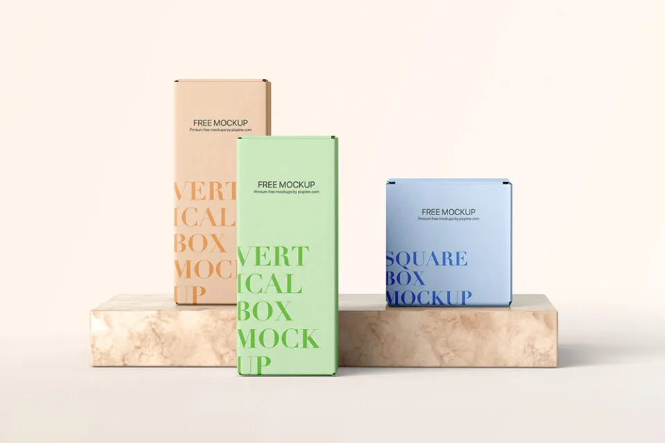 "Ngộp Thở" Trước 50+ Mẫu Mockup Hộp Đẹp Lung Linh - Download Ngay! Mockup hop09 2 in.pro .vn