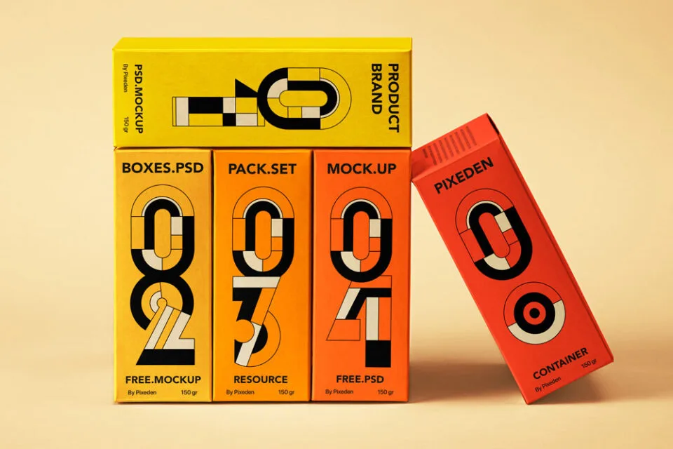 "Ngộp Thở" Trước 50+ Mẫu Mockup Hộp Đẹp Lung Linh - Download Ngay! Mockup hop10 1 in.pro .vn