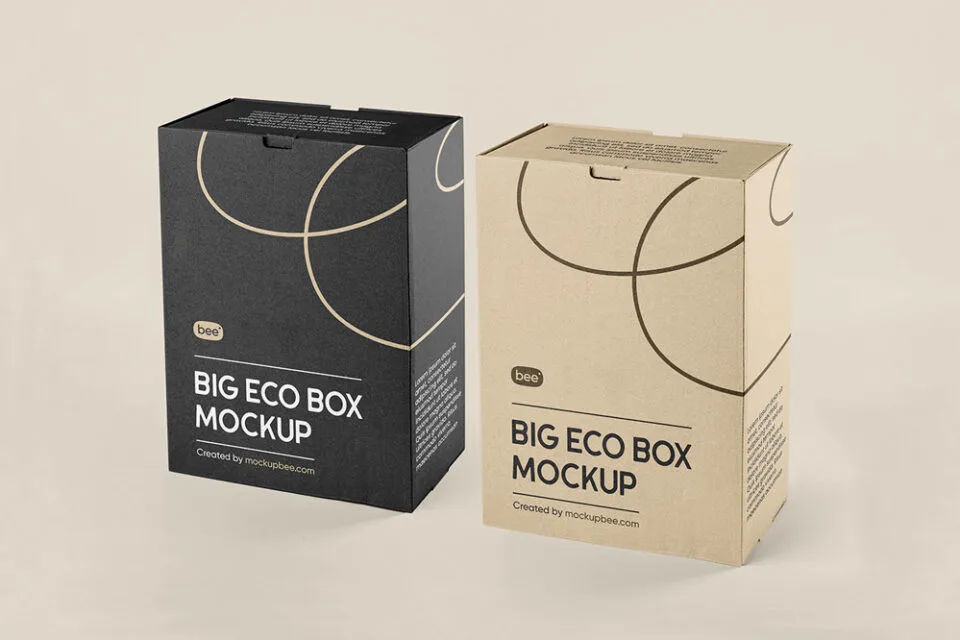 "Ngộp Thở" Trước 50+ Mẫu Mockup Hộp Đẹp Lung Linh - Download Ngay! Mockup hop17 1 in.pro .vn