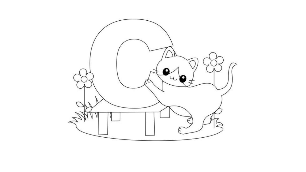 Hình tô màu cho bé chủ đề bảng chữ cái Hình tô màu cho bé chủ đề bảng chữ cái