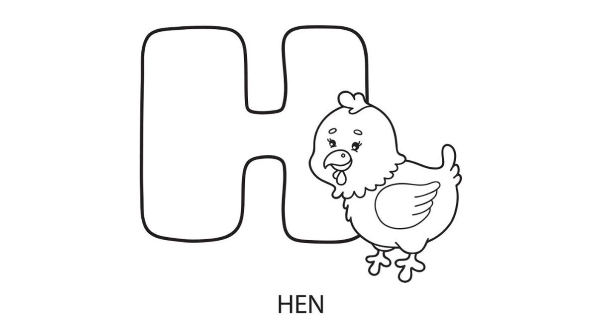 Hình ảnh tranh tô màu cho bé chủ đề bảng chữ cái Hình ảnh tranh tô màu cho bé chủ đề bảng chữ cái