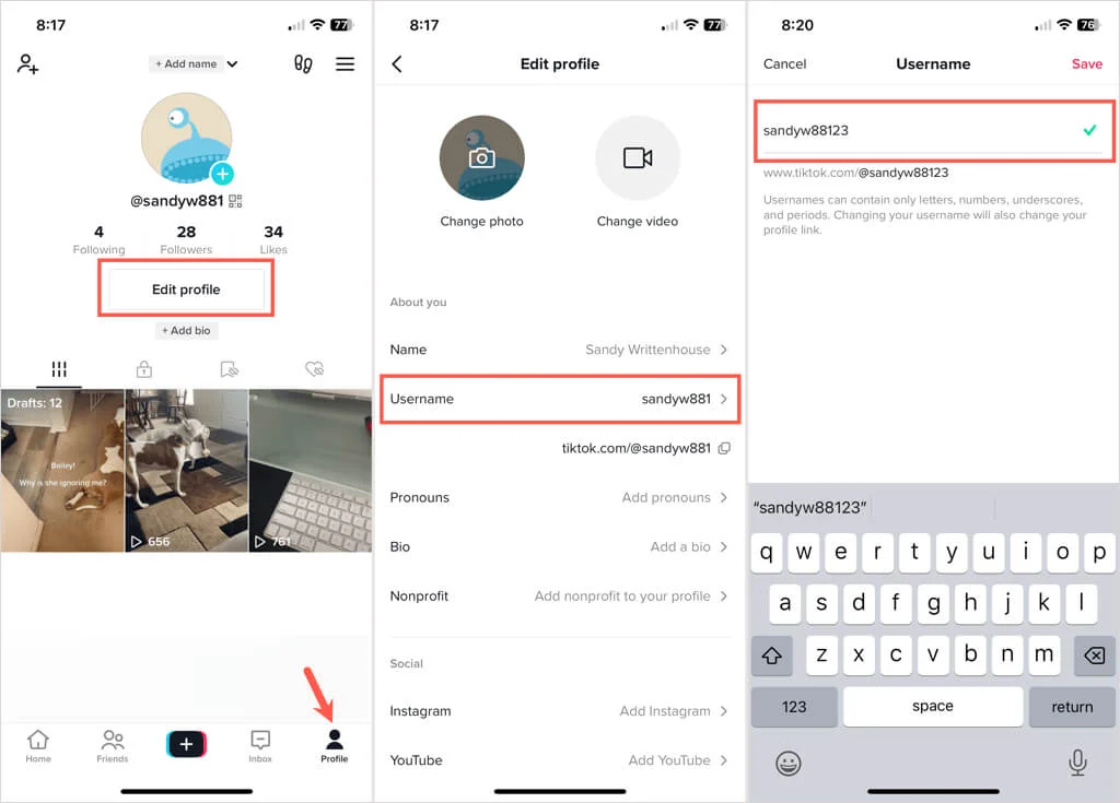Đổi Tên TikTok "Siêu Tốc": Mẹo Mới Nhất, Áp Dụng Ngay! Việc chọn tên TikTok hay cho cả hai loại đều góp phần tạo nên một hồ sơ ấn tượng và chuyên nghiệp