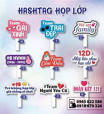 50 Mẫu Hashtag Cầm Tay Sự Kiện Đẹp Giúp "Bùng Nổ" Ảnh Check-in! Hashtag Cam Tay Su Kien 2 innhanh.pro .vn025