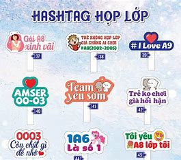 50 Mẫu Hashtag Cầm Tay Sự Kiện Đẹp Giúp "Bùng Nổ" Ảnh Check-in! Hashtag Cam Tay Su Kien 2 innhanh.pro .vn091