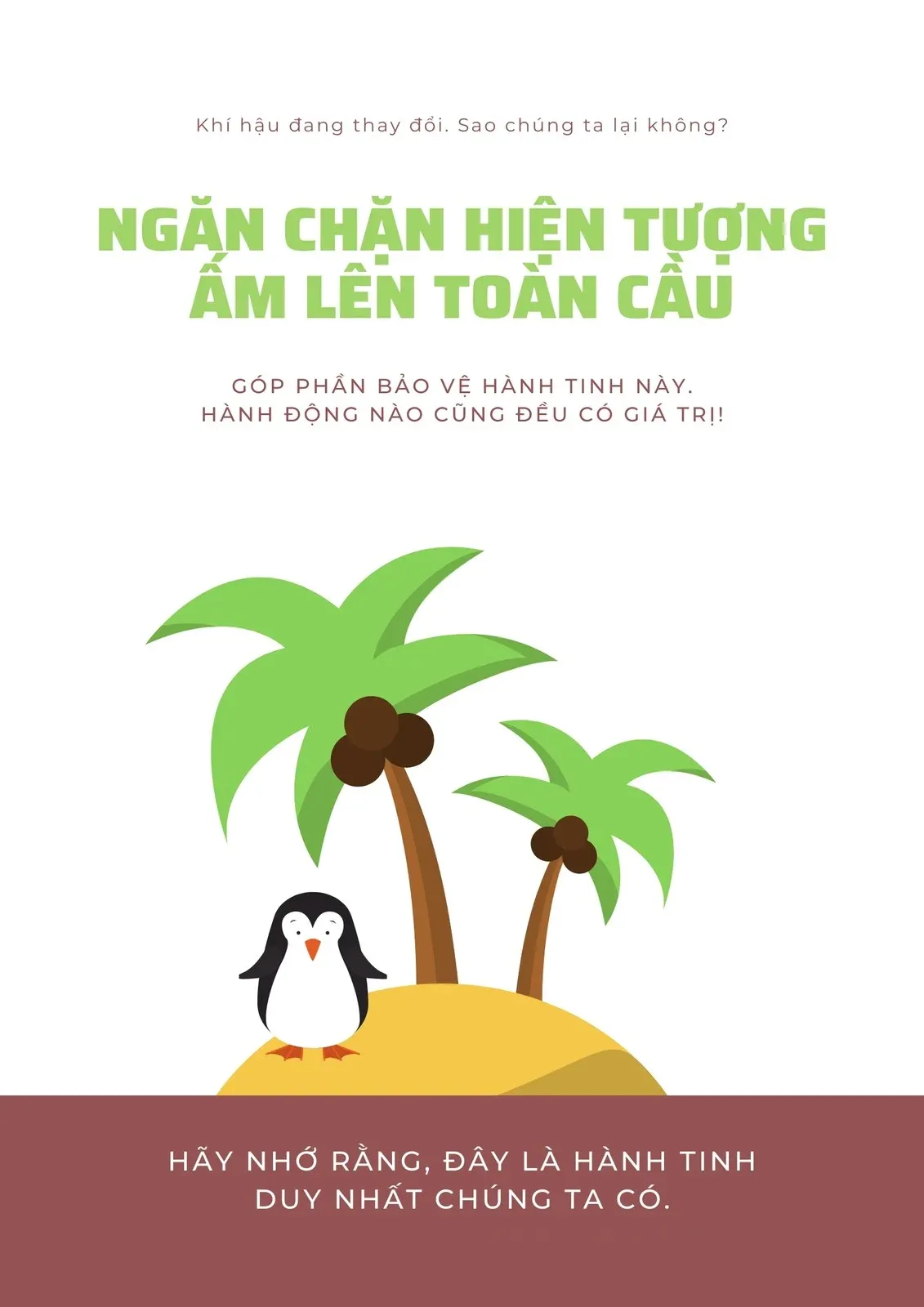 Bộ Poster Bảo Vệ Môi Trường Đẹp Nhất, Thông Điệp Mạnh Mẽ! Poster bao ve moi truong innhanh.pro .vn10