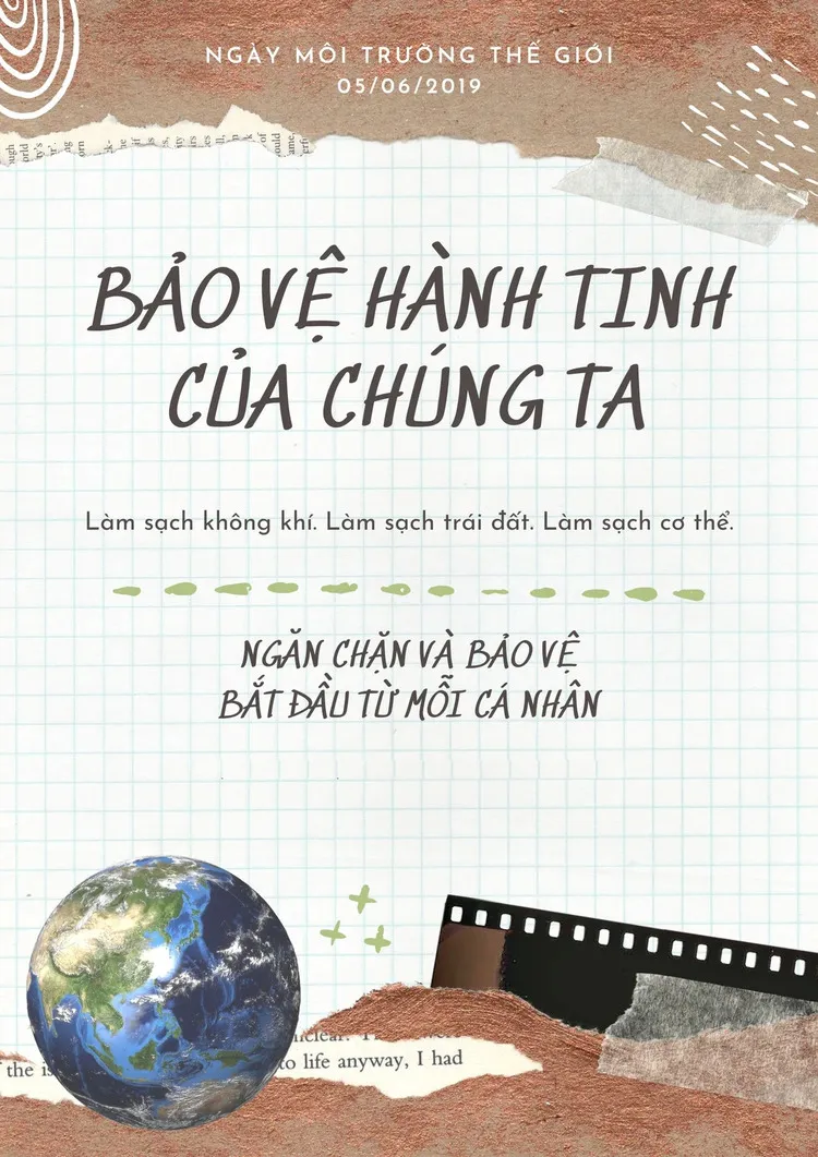 Bộ Poster Bảo Vệ Môi Trường Đẹp Nhất, Thông Điệp Mạnh Mẽ! Poster bao ve moi truong innhanh.pro .vn14