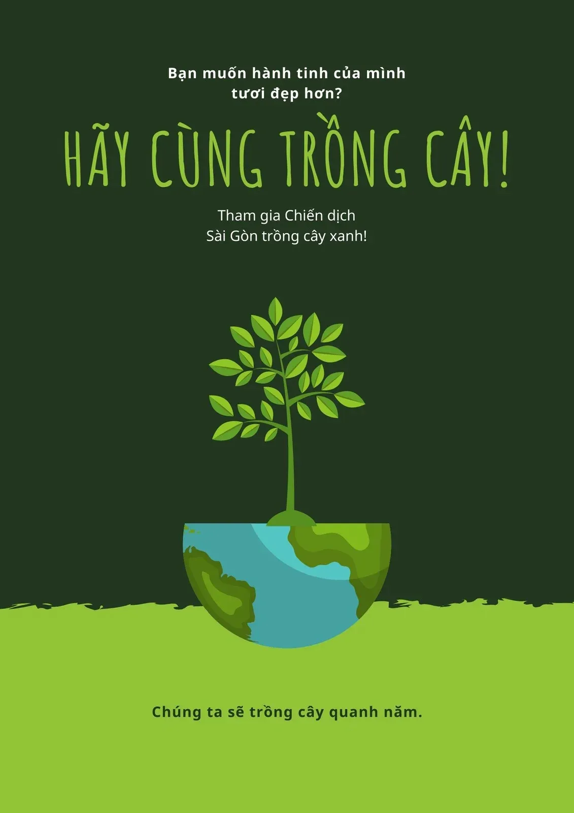 Bộ Poster Bảo Vệ Môi Trường Đẹp Nhất, Thông Điệp Mạnh Mẽ! Poster bao ve moi truong innhanh.pro .vn20