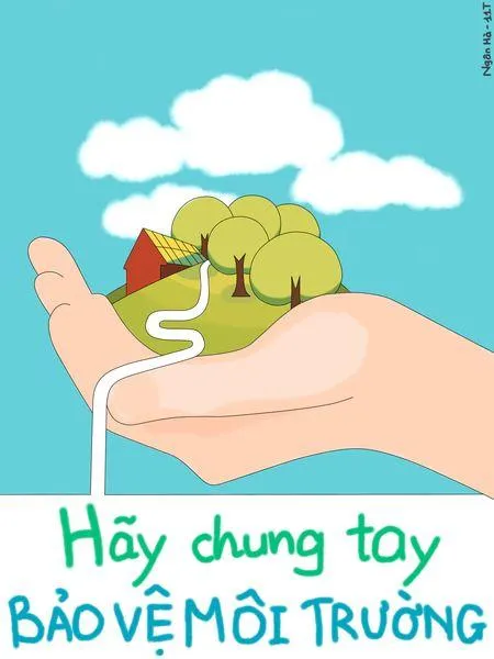 Bộ Poster Bảo Vệ Môi Trường Đẹp Nhất, Thông Điệp Mạnh Mẽ! Poster bao ve moi truong innhanh.pro .vn40