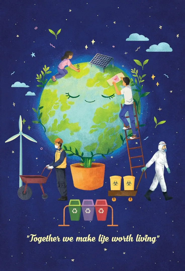 Bộ Poster Bảo Vệ Môi Trường Đẹp Nhất, Thông Điệp Mạnh Mẽ! Poster bao ve moi truong innhanh.pro .vn41