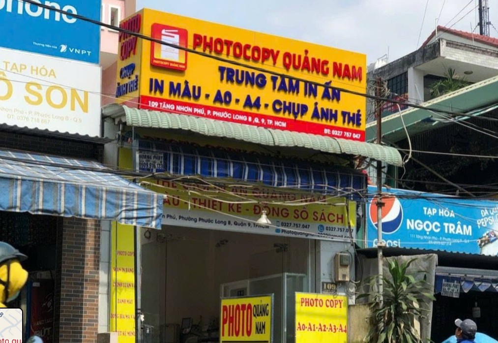 Tiệm Photocopy Quảng Nam Tại TP.HCM