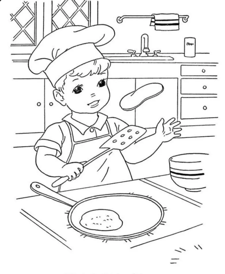 Bộ 15 Tranh Tô Màu Nghề Nghiệp Hấp Dẫn Cho Bé! Tranh To Mau Nghe Nghiep innhanh.pro .vn02