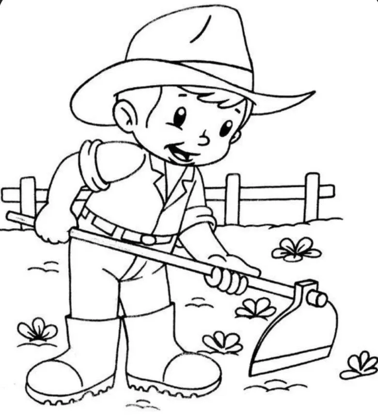 Bộ 15 Tranh Tô Màu Nghề Nghiệp Hấp Dẫn Cho Bé! Tranh To Mau Nghe Nghiep innhanh.pro .vn03