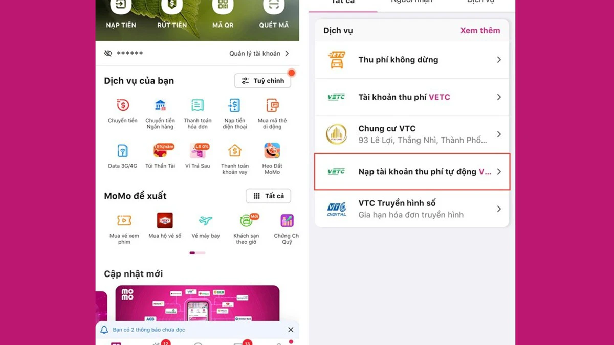 Bạn Đã Biết Cách Nạp Tiền VETC & ePass Này Chưa? Siêu Dễ Đấy! VNPay, VNPAY, Momo, Zalo Pay