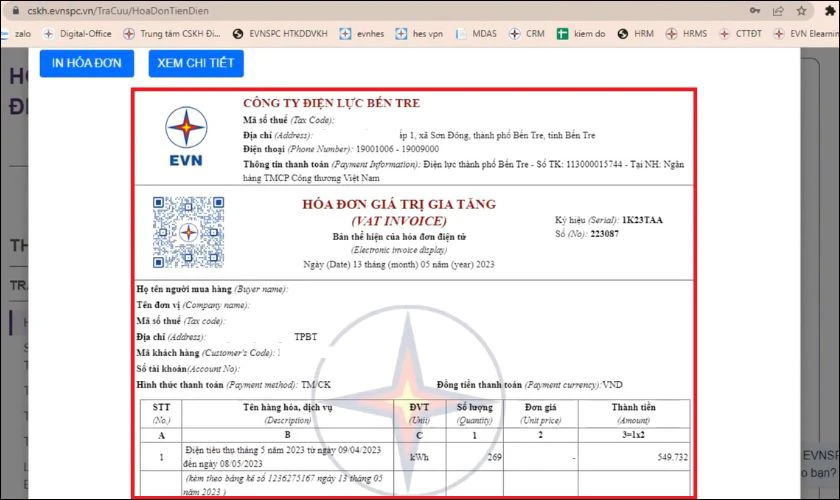 Bạn Đã Biết Cách Tra Cứu Tiền Điện Này Chưa? Đơn Giản Hơn Bạn Nghĩ! Kiểm tra thông tin và xem tiền điện từ hóa đơn xem có đúng hay không