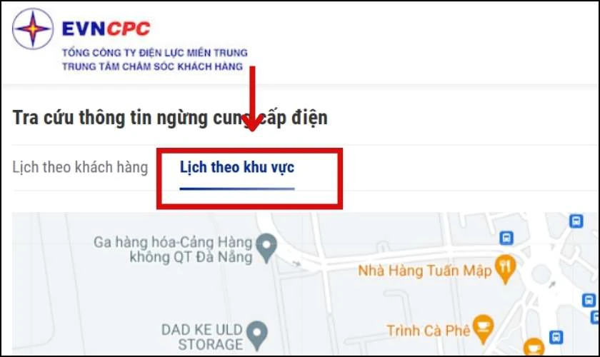 Bí kíp tra cứu lịch cắt điện toàn quốc: Không bao giờ bị động! Chọn mục Lịch theo khu vực