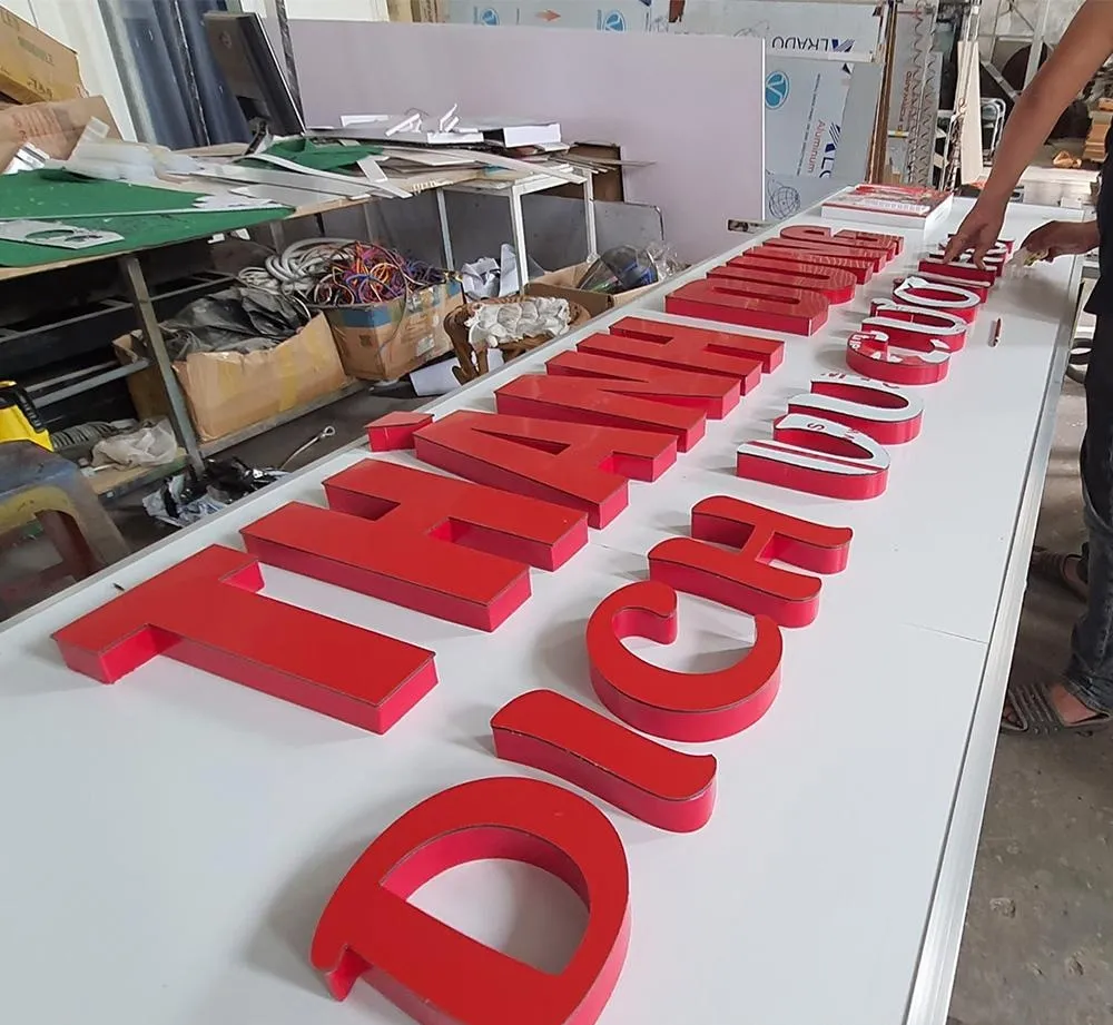 60+ Mẫu Chữ Nổi Alu Đẹp Cho Biển Quảng Cáo, Logo, Bảng Hiệu! Chữ nổi alu ngày càng được ưa chuộng bởi sự sang trọng, thẩm mỹ và độ bền vượt trội