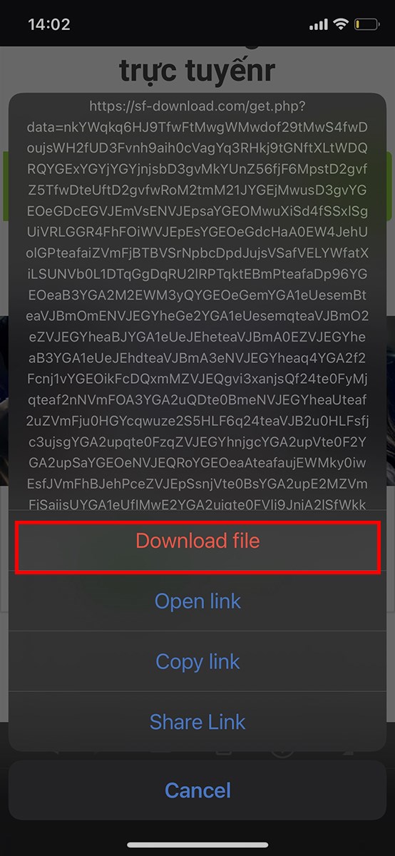 Nhấn download file Nhấn download file