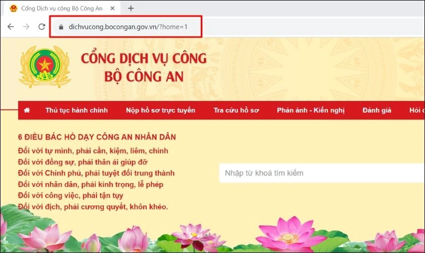 Không cần đi lại! Đăng ký tạm trú online ngay và luôn. Hướng dẫn đăng ký tạm trú online trên web Bộ công an