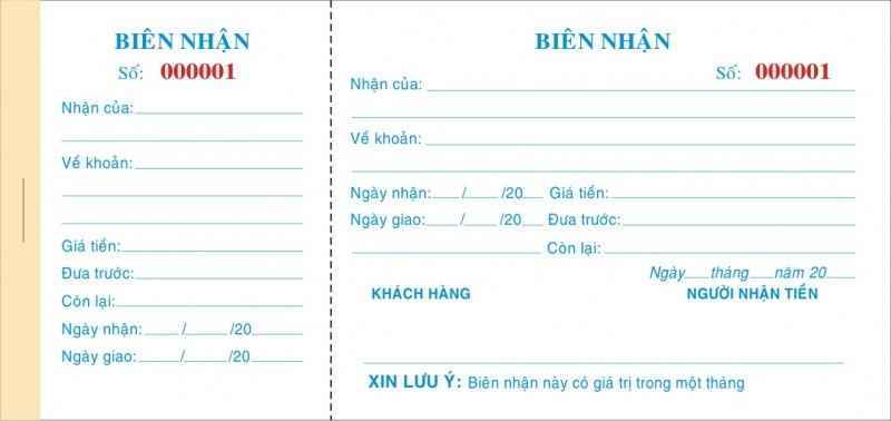 Trong nhiều trường hợp, giấy biên nhận tiền có giá trị pháp lý khi cần giải quyết tranh chấp tại tòa án hoặc các cơ quan chức năng