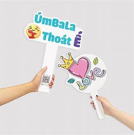 Tuyển Tập 40+ Mẫu Hashtag Cầm Tay Đẹp Mê Ly Cho Sự Kiện, Dịp Lễ mau hashtag cam tay innhanh.pro .vn12