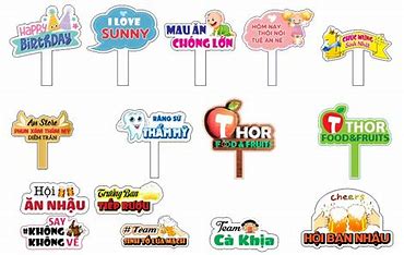 Tuyển Tập 40+ Mẫu Hashtag Cầm Tay Đẹp Mê Ly Cho Sự Kiện, Dịp Lễ mau hashtag cam tay innhanh.pro .vn20