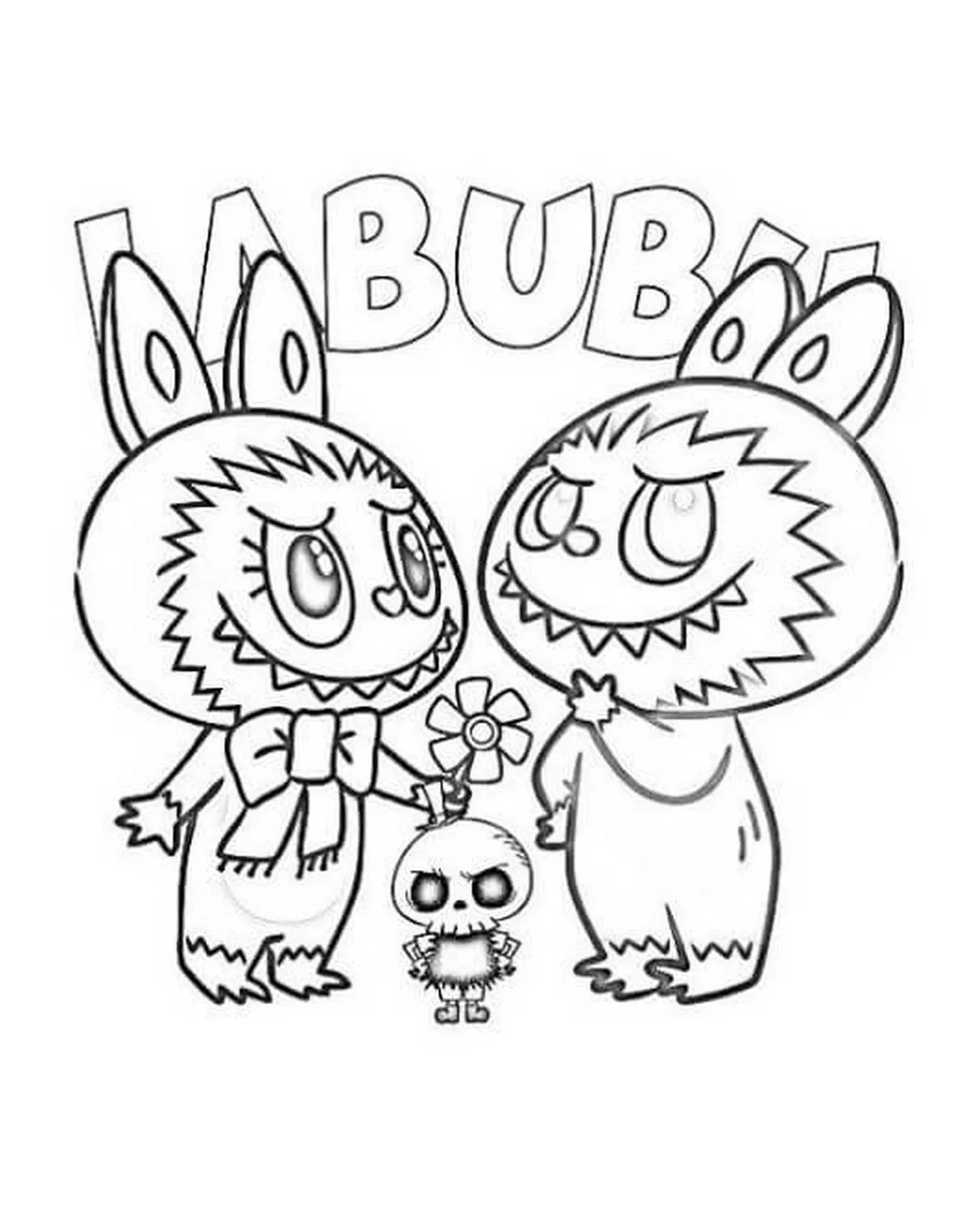 Tải Ngay 50+ Tranh Tô Màu Labubu Cute Đang Chờ Bé! Tranh Tô Màu Labubu cute, miễn phí và dễ tải, bé yêu sẽ có cả bầu trời màu sắc để khám phá