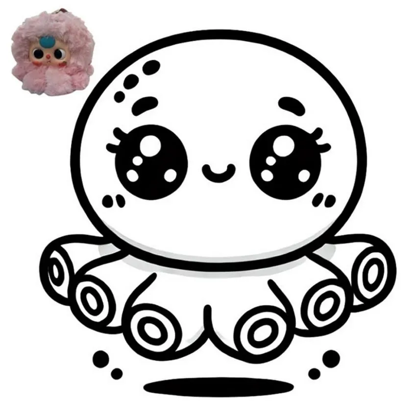 Bộ Tranh Tô Màu Baby Three Siêu Cute: Tải Miễn Phí Về Tô! to mau baby three innhanh.pro .vn11