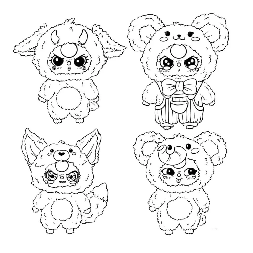 Bộ Tranh Tô Màu Baby Three Siêu Cute: Tải Miễn Phí Về Tô! to mau baby three innhanh.pro .vn23