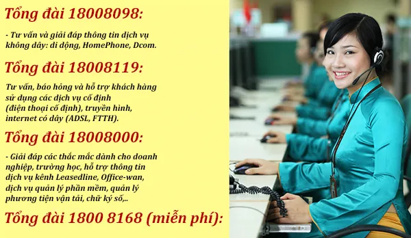Với các số tổng đài viettel hỗ trợ miễn phí và có phí, bạn có thể dễ dàng nhận được sự giúp đỡ 24/7, từ việc hỗ trợ kỹ thuật, báo lỗi mạng, đến đăng ký và thay đổi gói cước