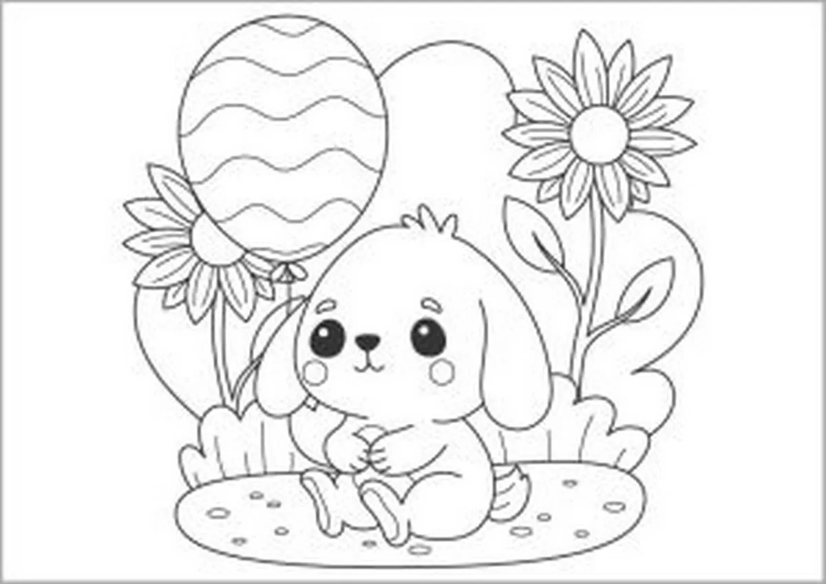 Thỏa Sức Sáng Tạo Với 80+ Tranh Tô Màu Con Thỏ Dễ Thương Dành Riêng Cho Bé! tranh to mau con tho innhanh.pro .vn32