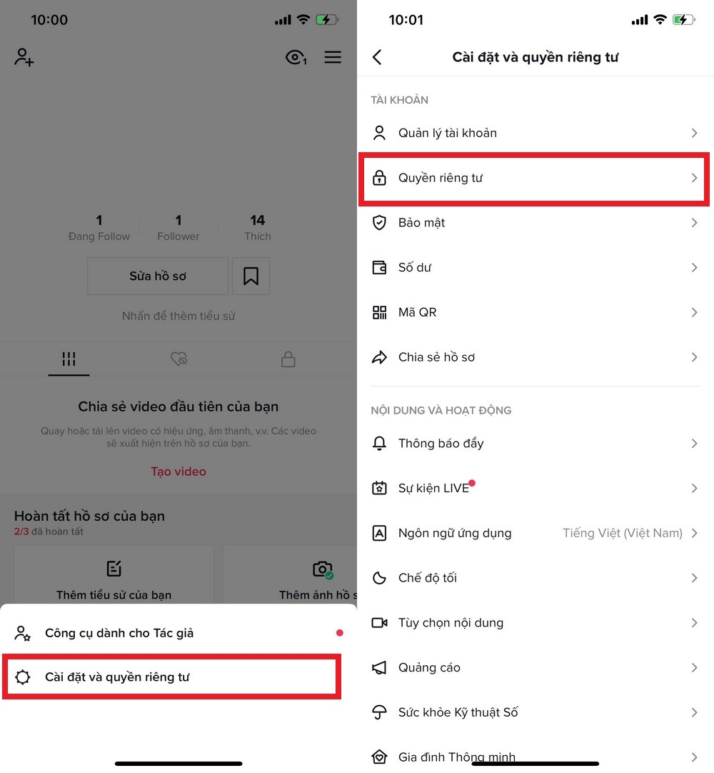 Xem Ai Đã Vào Xem TikTok Của Mình? Bật Mí Cách Tìm Hiểu! Cách xem ai vào xem TikTok của bạn (2)