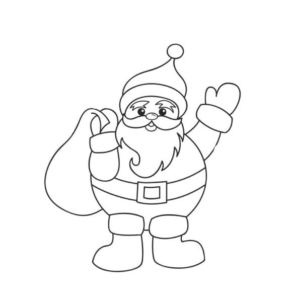 hinh-to-mau-ong-gia-noel-cho-be-tap-to-1-578x600-1 Hình tô màu ông già Noel cho bé tập tô (1)