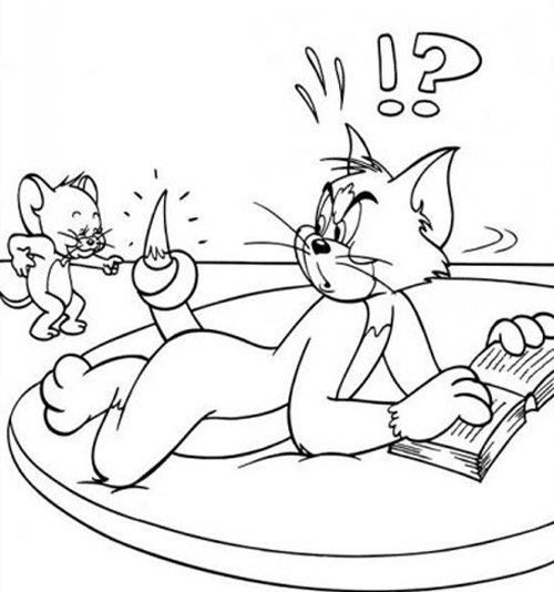 hinh-to-mau-tom-and-jerry-ngo-nghinh-cho-be-tap-to-5 Hình tô màu Tom and Jerry ngộ nghĩnh cho bé tập tô (5)