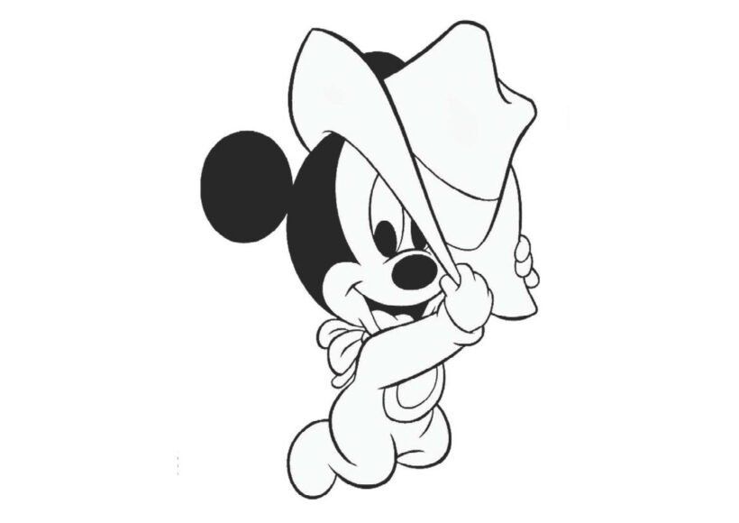 hinh-ve-chua-to-mau-chuot-mickey-de-thuong-cho-be-tap-to-37-820x580-1 Hình vẽ chưa tô màu chuột Mickey dễ thương cho bé tập tô (37)