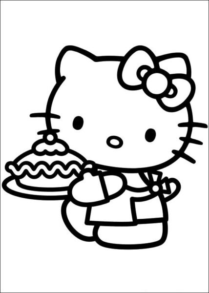 hinh-ve-chua-to-mau-hello-kitty-cho-be-tap-to-1-428x600-1 Hình vẽ chưa tô màu Hello Kitty cho bé tập tô (1)