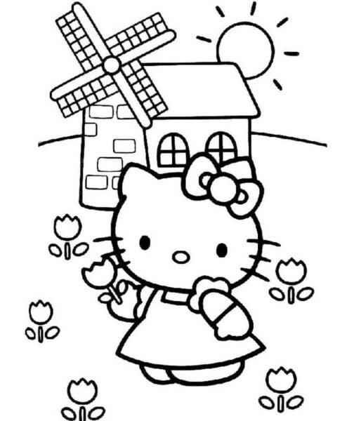 hinh-ve-chua-to-mau-hello-kitty-cho-be-tap-to-4-504x600-1 Hình vẽ chưa tô màu Hello Kitty cho bé tập tô (4)