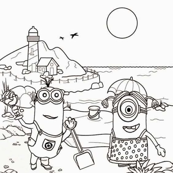 hinh-ve-chua-to-mau-minion-cho-be-tap-to-2 Hình vẽ chưa tô màu Minion cho bé tập tô (2)