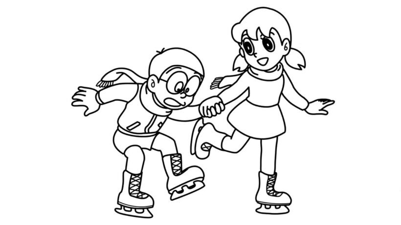 hinh-ve-chua-to-mau-nobita-cho-be-tap-to-1-820x461-1 Hình vẽ chưa tô màu Nobita cho bé tập tô (1)