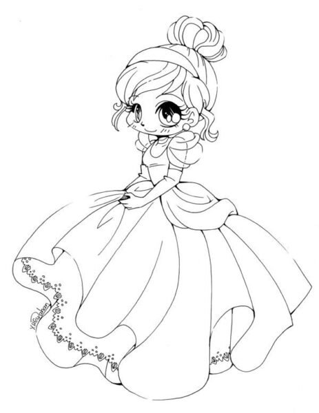 hinh-ve-den-trang-cong-chua-chibi-cho-be-to-mau-4-463x600-1 Hình vẽ đen trắng công chúa chibi cho bé tô màu (4)