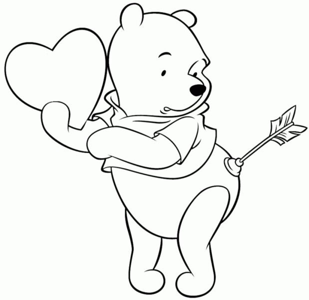 Hình vẽ đen trắng hình trái tim cho bé tập tô (4)